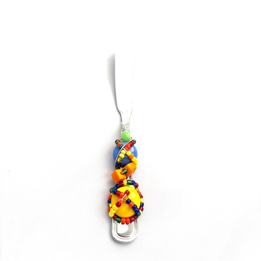 La-Di-Da Designs Glass Beaded Serving Utensil: Spreader